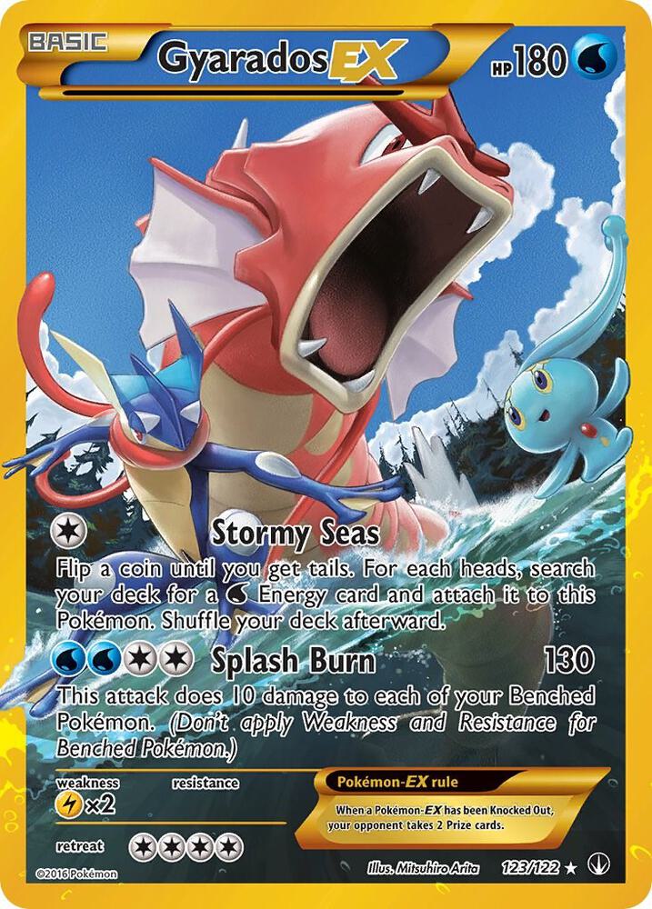 Gyarados EX (Secret) - XY - BREAKpoint (BKP) - LP