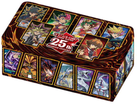 YUGIOH - 25TH ANNIVERSARY TIN: DUELING HEROES - 1ST EDITION