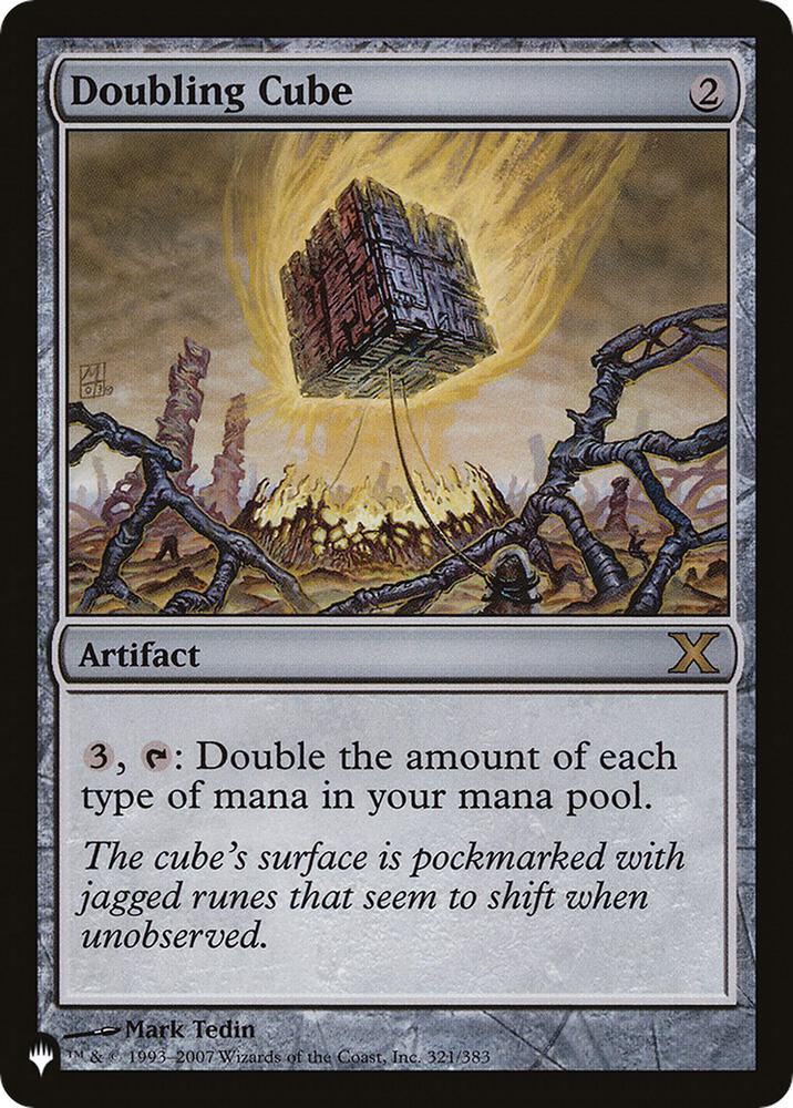 Doubling Cube - The List Reprints (LIST)