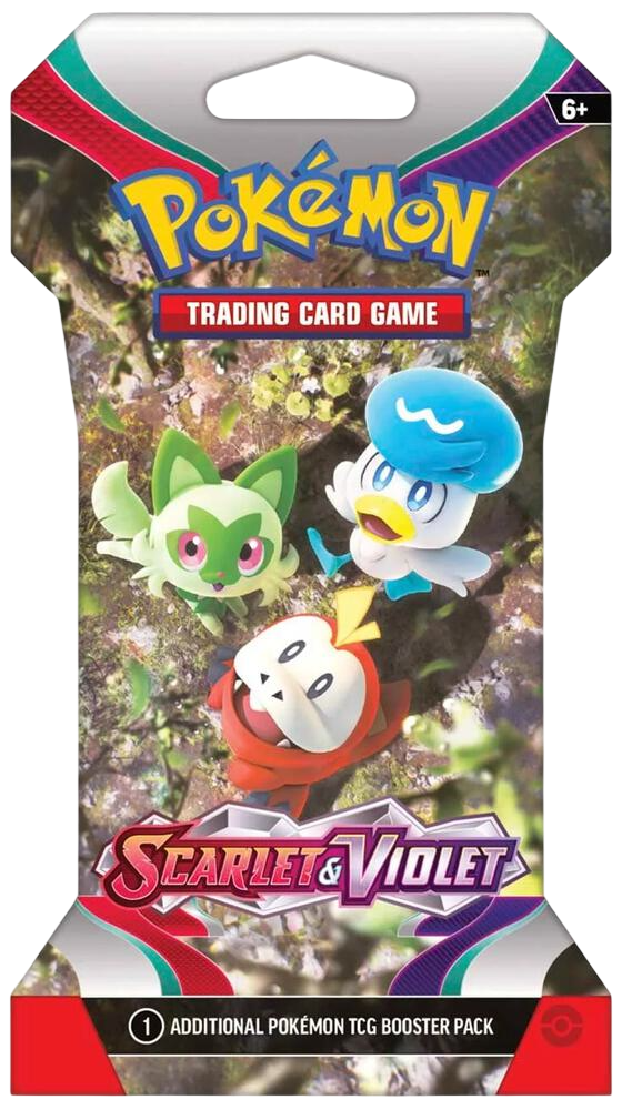 Scarlet Violet Base Sleeved booster