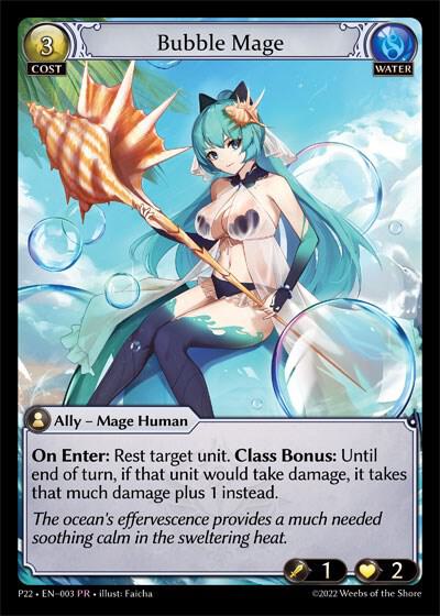 Bubble Mage - Promotional Cards (P)