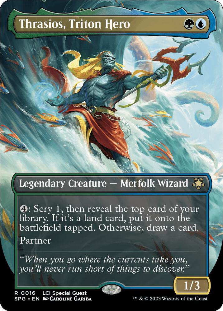 Thrasios, Triton Hero (Borderless) - Special Guests (SPG)