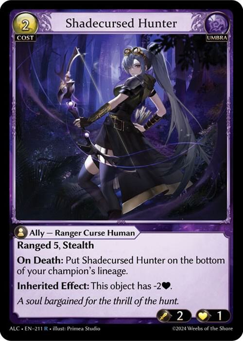 Shadecursed Hunter - Alchemical Revolution (ALC) Foil