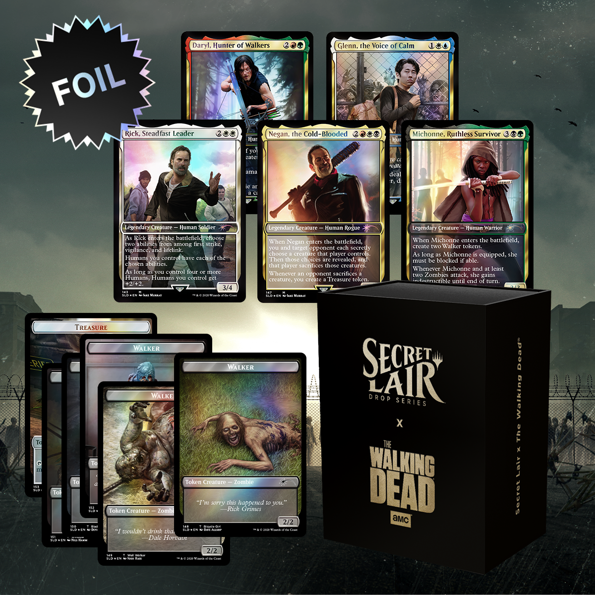 Secret Lair Drop: The Walking Dead - Traditional Foil Edition - Secret Lair Drop Series (SLD)