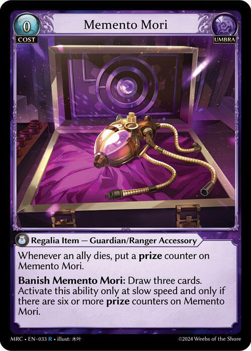 Memento Mori - Mercurial Heart (MRC) Foil