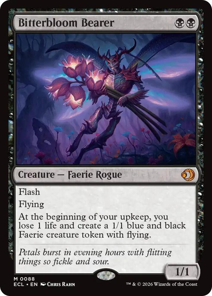 Bitterbloom Bearer - Lorwyn Eclipsed (ECL) - Foil