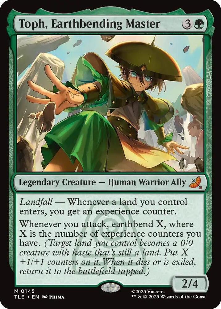 Toph, Earthbending Master - Avatar: The Last Airbender: Eternal-Legal (TLE) Foil
