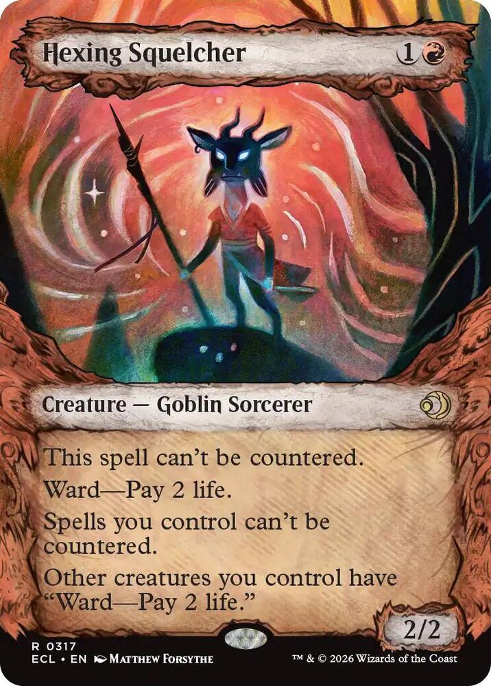 Hexing Squelcher (Showcase) - Lorwyn Eclipsed (ECL) - Foil