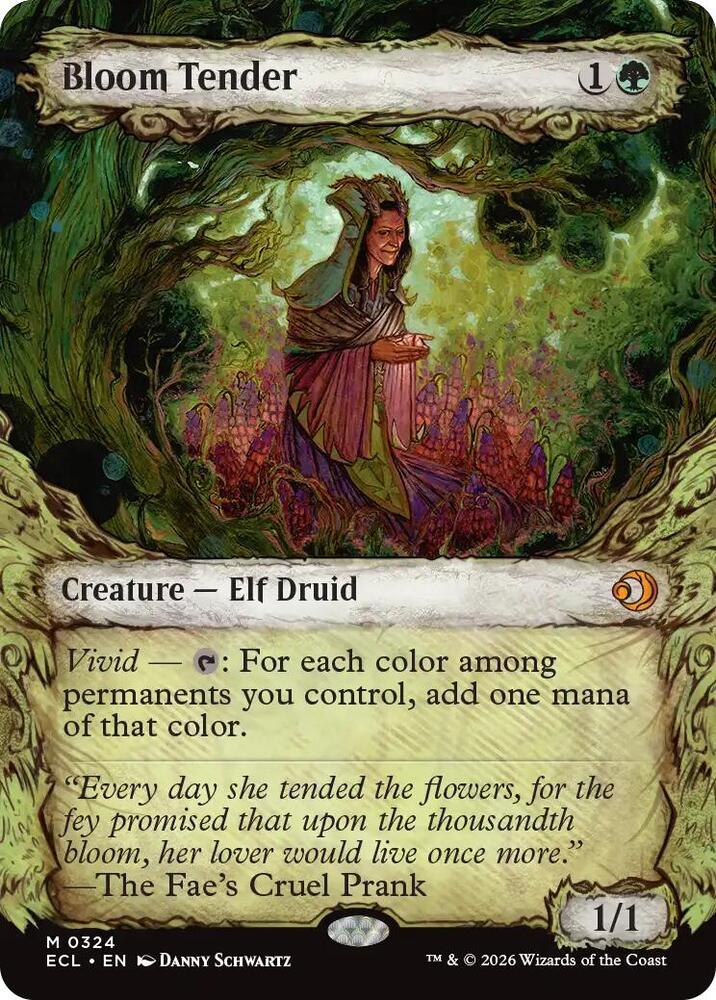Bloom Tender (0324) (Showcase) - Lorwyn Eclipsed (ECL) - Foil