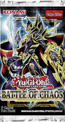 Yugioh - Battle of Chaos Booster Packs - 1st Edition