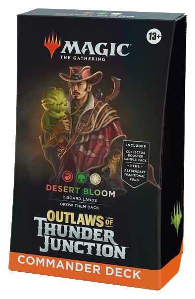 MTG - OUTLAWS OF THUNDER JUNCTION - COMMANDER DECK - DESERT BLOOM