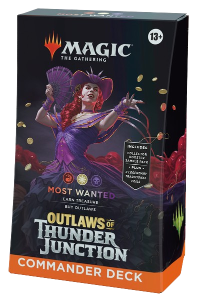 MTG - OUTLAWS OF THUNDER JUNCTION - COMMANDER DECK - MOST WANTED