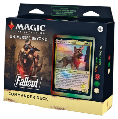 MTG - UNIVERSES BEYOND: FALLOUT - COMMANDER DECK - SCRAPPY SURVIVORS