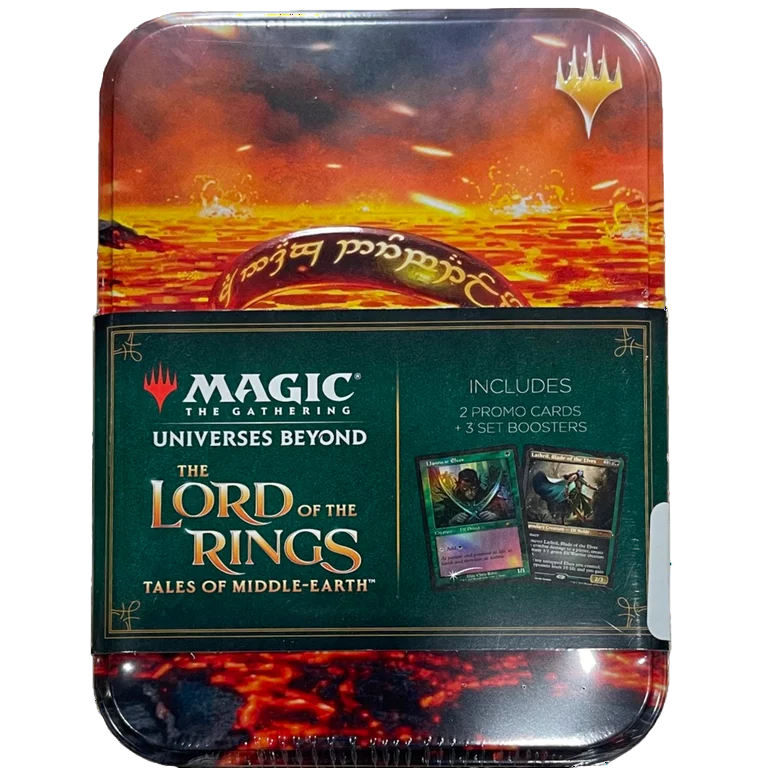 Magic: The Gathering Lord of The Rings Tin the One Ring - 3 Set Booste Go For Game Magic: The Gathering Lord of The Rings Tin the One Ring - 3 Set Booste Go For Game