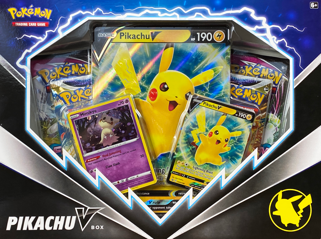 Pokmon TCG - Pikachu V Box Collection Go For Game Pokmon TCG - Pikachu V Box Collection Go For Game