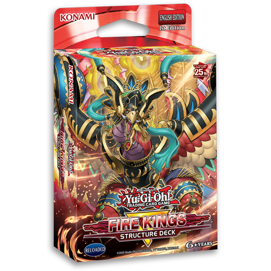 YUGIOH - STRUCTURE DECK: REVAMPED FIRE KINGS - 1ST EDITION