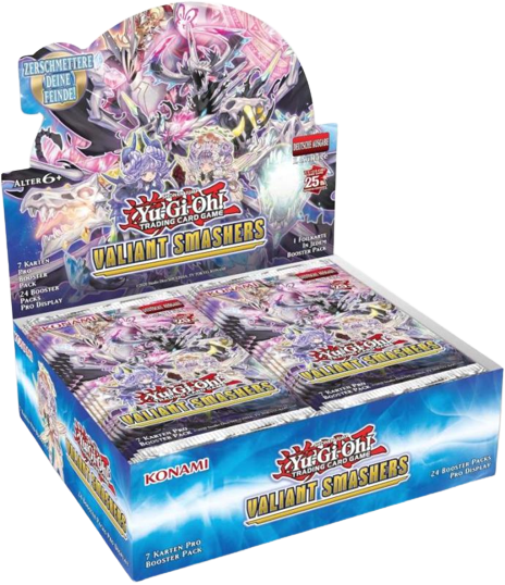 YUGIOH - VALIANT SMASHERS BOOSTER BOX - 1ST EDITION