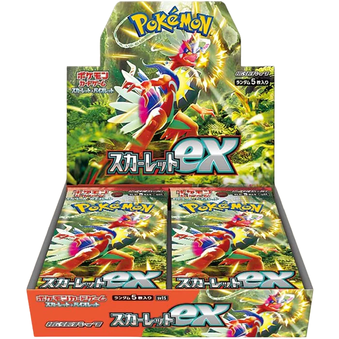 Pokémon TCG - Scarlet EX Japanese Booster Box