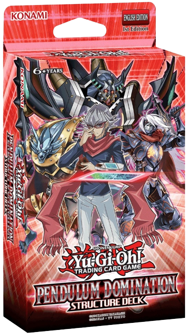 Yugioh - Pendulum Domination Structure Deck - 1st Edition