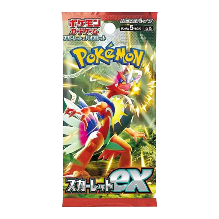 Pokémon TCG - Scarlet EX Japanese Booster Pack