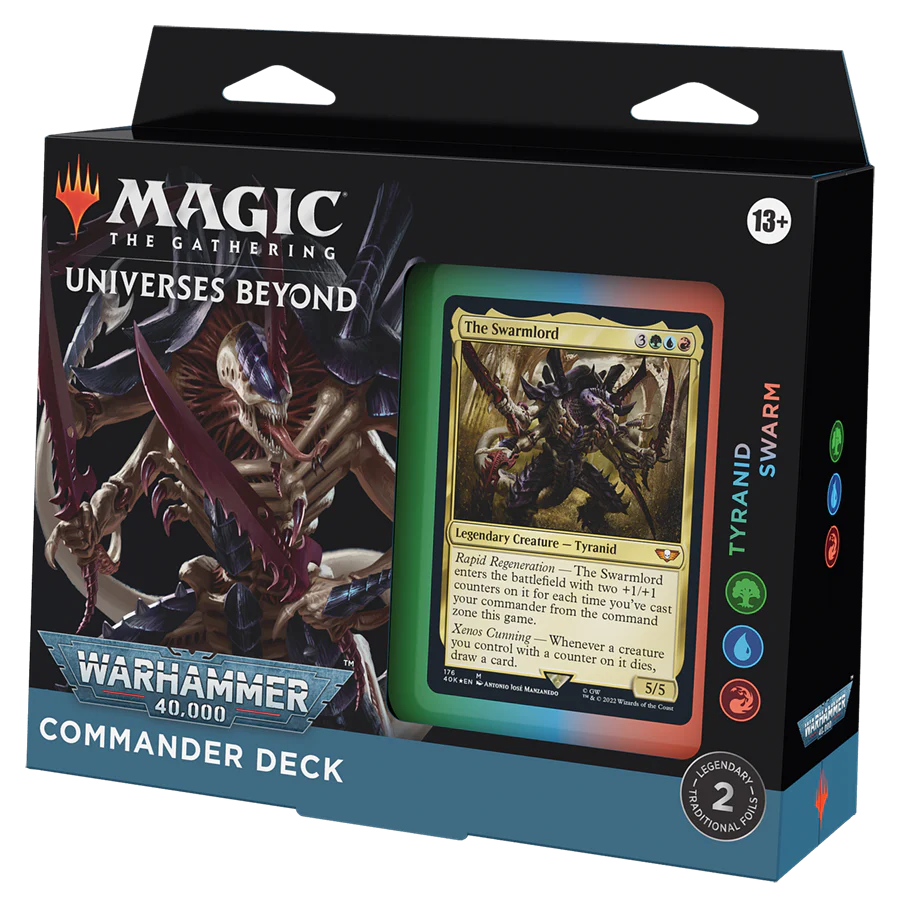 Magic The Gathering - WARHAMMER 40,000 COMMANDER DECK - TYRANID SWARM