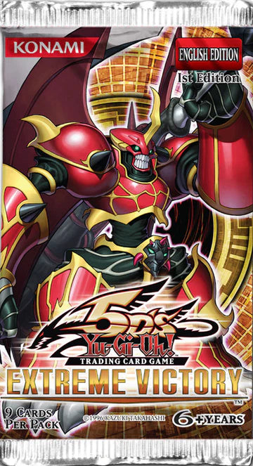 Yugioh - Extreme Victory Booster Packs - 1st Edition