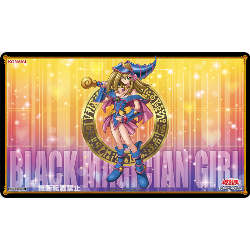 Yugioh - Dark Magician Girl OCG Game Mat - Official Konami Product