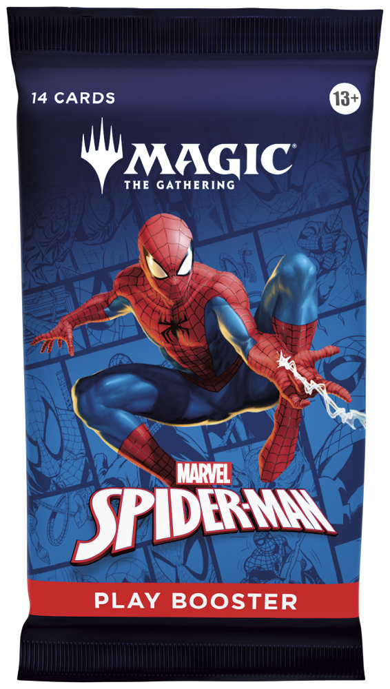 Mtg Spiderman Play Booster Sleeved