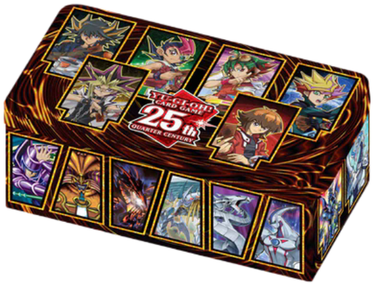 YUGIOH - 25TH ANNIVERSARY TIN: DUELING HEROES - 1ST EDITION