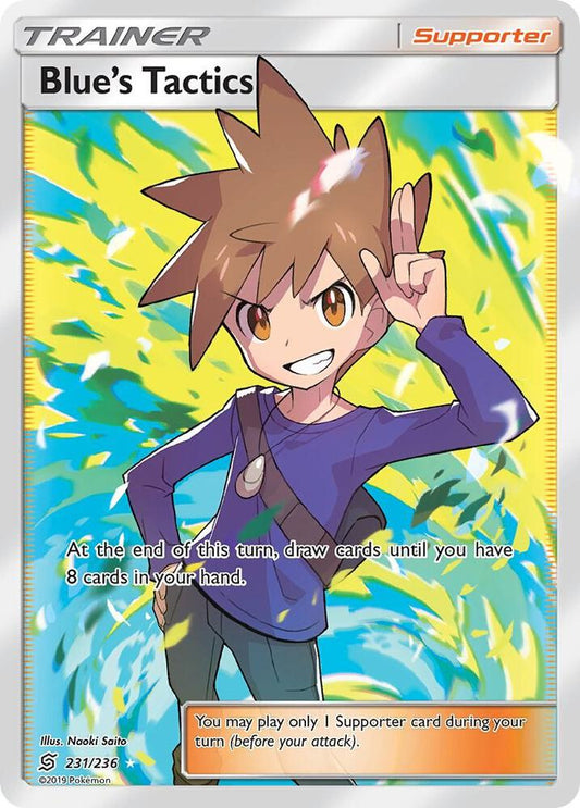 Blue's Tactics (Full Art) - SM - Unified Minds (SM11) MP
