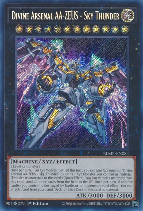 Divine Arsenal AA-ZEUS - Sky Thunder - Battles of Legend: Monstrous Revenge (BLMR)