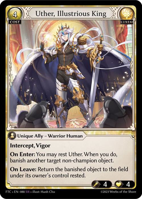 Uther, Illustrious King - Fractured Crown (FTC)