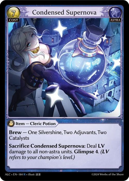 Condensed Supernova - Alchemical Revolution (ALC) Foil