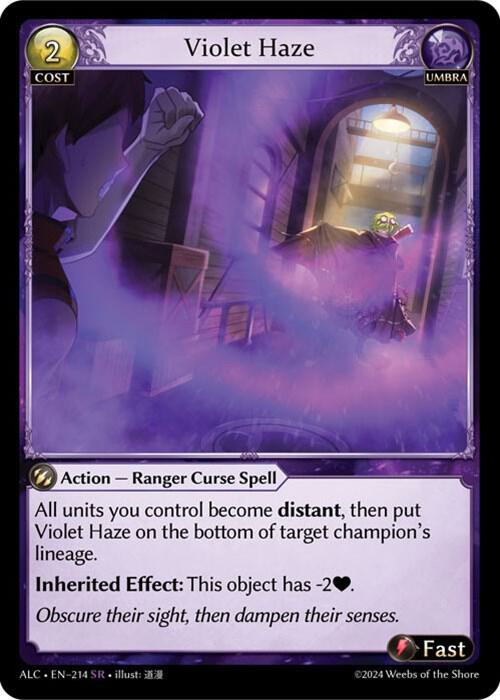 Violet Haze - Alchemical Revolution (ALC) Foil