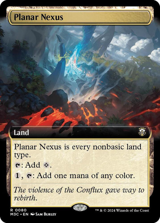 Planar Nexus (Extended Art) (Ripple Foil) - Commander: Modern Horizons 3 (M3C)