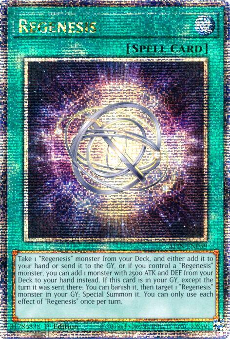Regenesis (Quarter Century Secret Rare) - Alliance Insight (ALIN)
