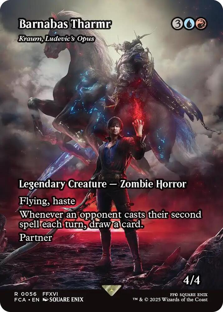 Barnabas Tharmr - Kraum, Ludevic's Opus (Showcase) - FINAL FANTASY: Through the Ages (FCA) Foil