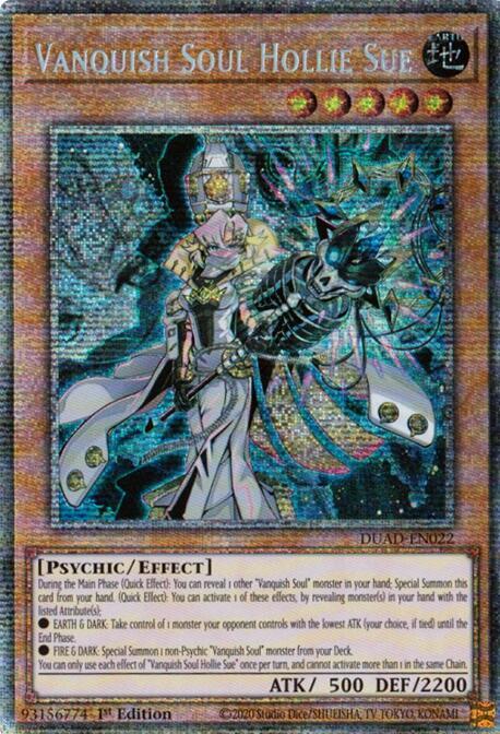Vanquish Soul Hollie Sue (Starlight Rare) - Duelist's Advance (DUAD)