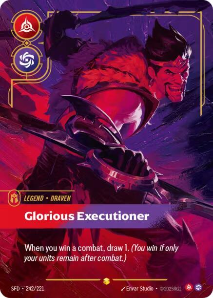 Draven - Glorious Executioner (Overnumbered) - Spiritforged (SPF)