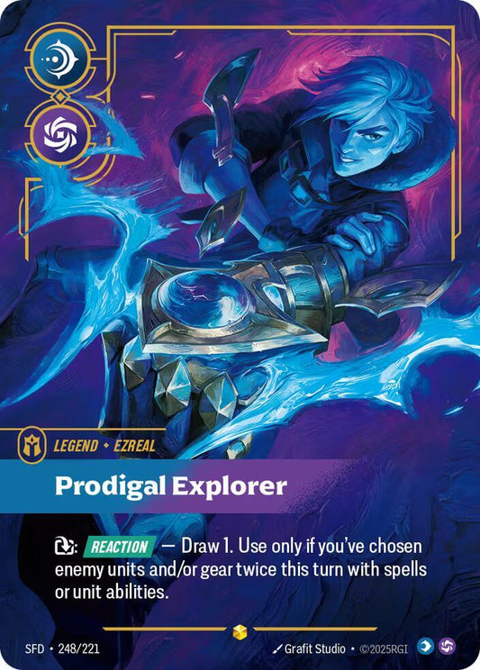 Ezreal - Prodigal Explorer (Overnumbered) - Spiritforged (SPF)