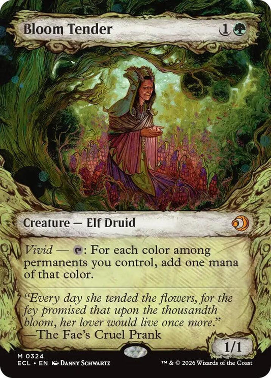 Bloom Tender (0324) (Showcase) - Lorwyn Eclipsed (ECL) - Foil