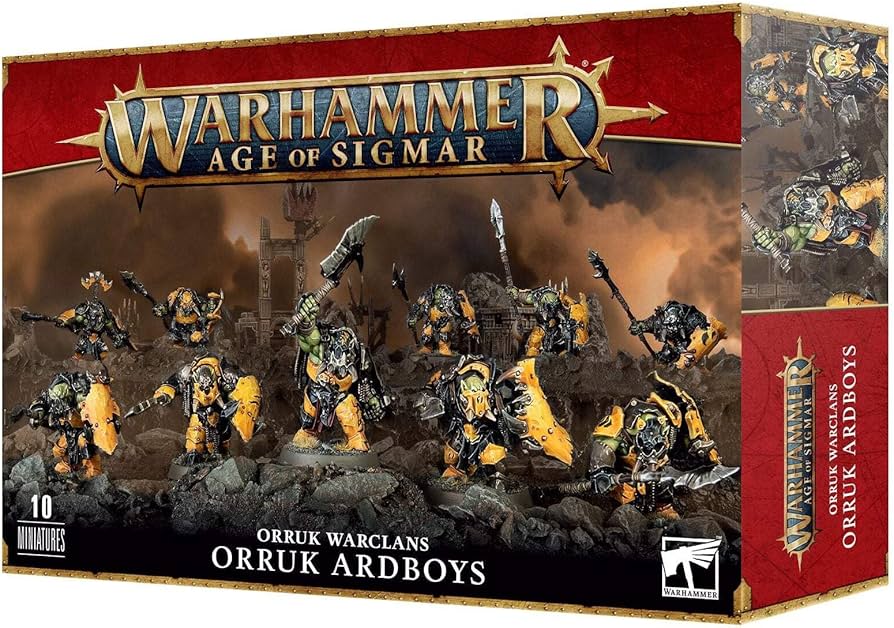Warhammer Age of Sigmar : Orruk warclans Orruk Ardboys