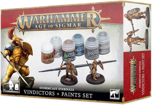 Warhammer Age of Sigmar Stormcast Eternals Paint Set
