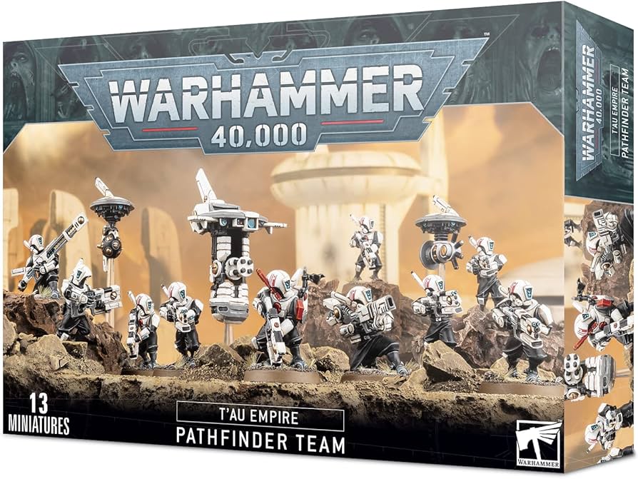 Warhammer 40K - T'Au Empire Pathfinder team