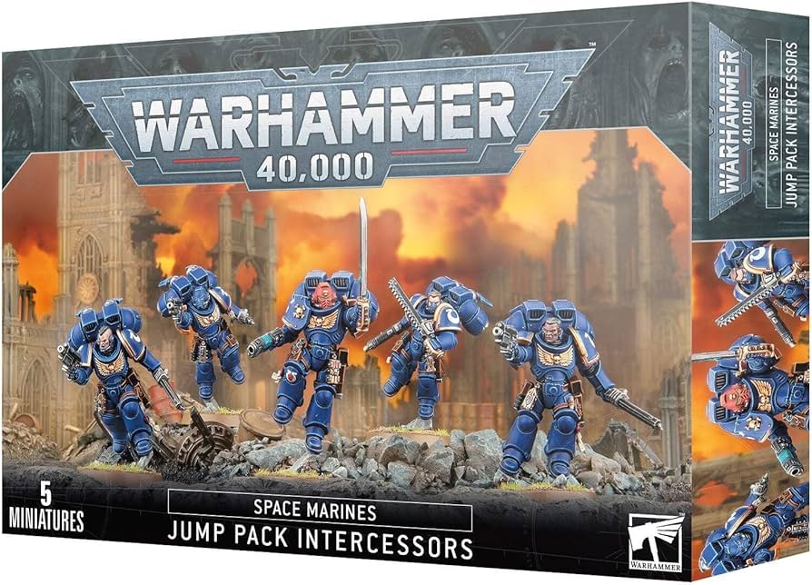 Warhammer 40K - Space Marnines Jump Pack Intercessors