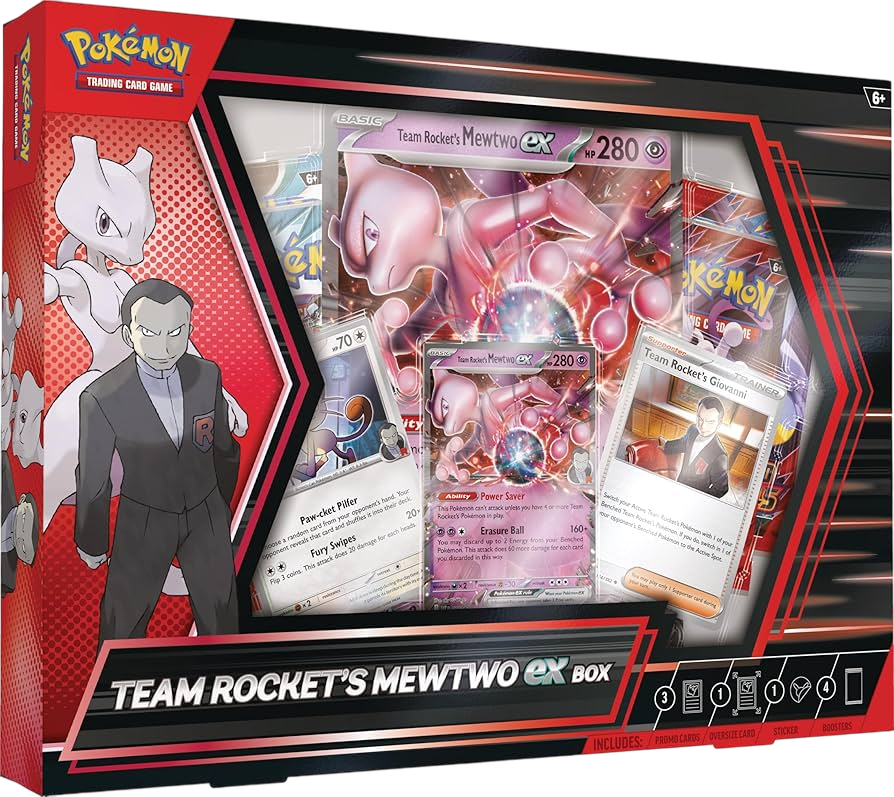 Team Rocket's Mewtwo ex Box