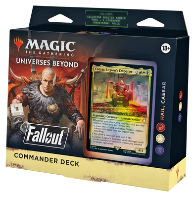 MTG - UNIVERSES BEYOND: FALLOUT - COMMANDER DECK - HAIL, CAESAR!
