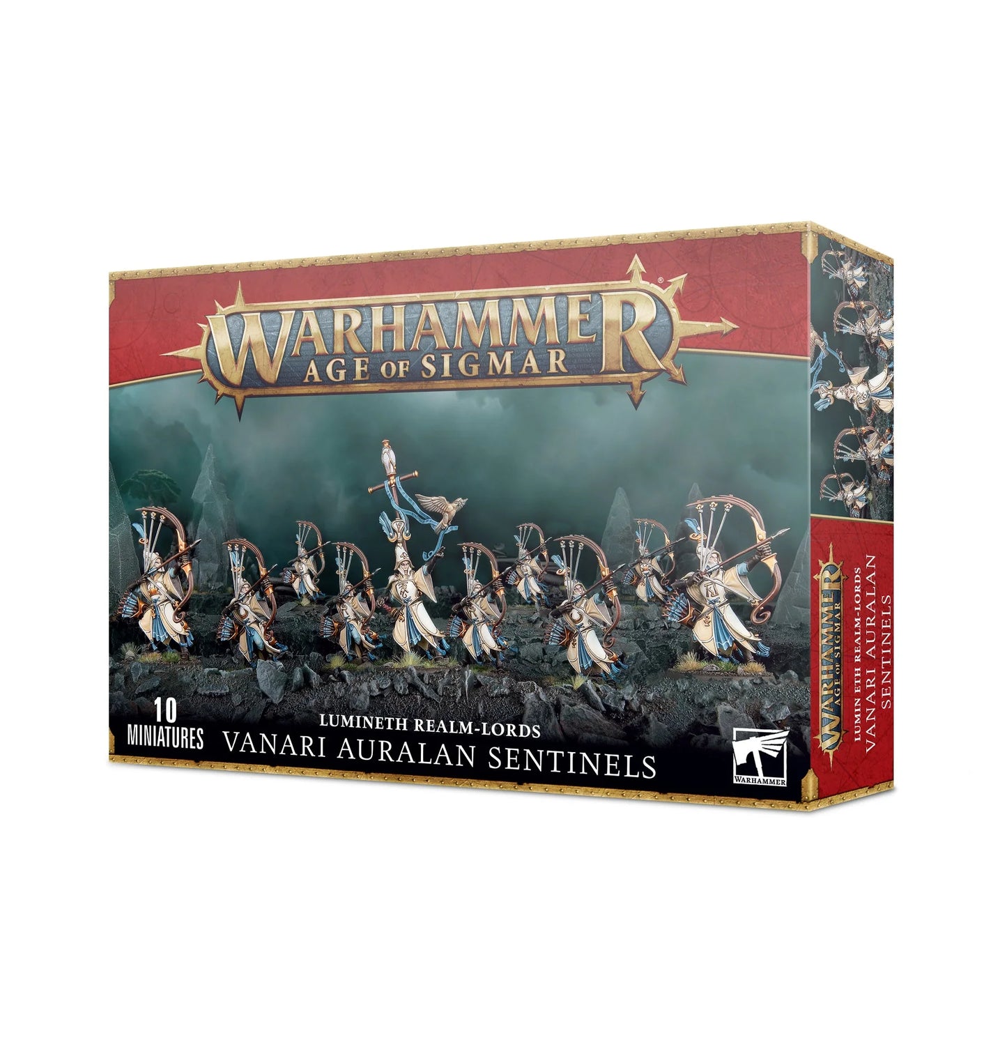 Warhammer Age of Sigmar : Lumineth Realm-Lords Vanari Auralan Sentinels