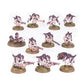 Warhammer 40K Tyranids Termagants and ripper swarm + paints