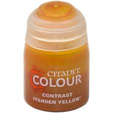 citadel colour contrast iyanden yellow